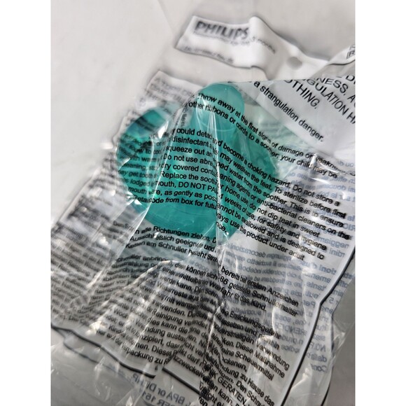 Lot Of 5 Philips 96004-N Newborn Soothie Pacifier Green 0-3 Months Hospital - Picture 6 of 6